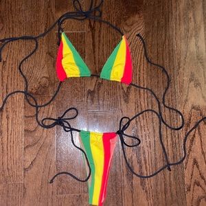 Brand new/unworn Andi Bagus Tiny Tiga Bikini Rasta